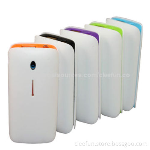 Fashionable Portable Power Bank, 4,400 to 5,200mAh Capacity, for Samsung S5 and iPhone 5s